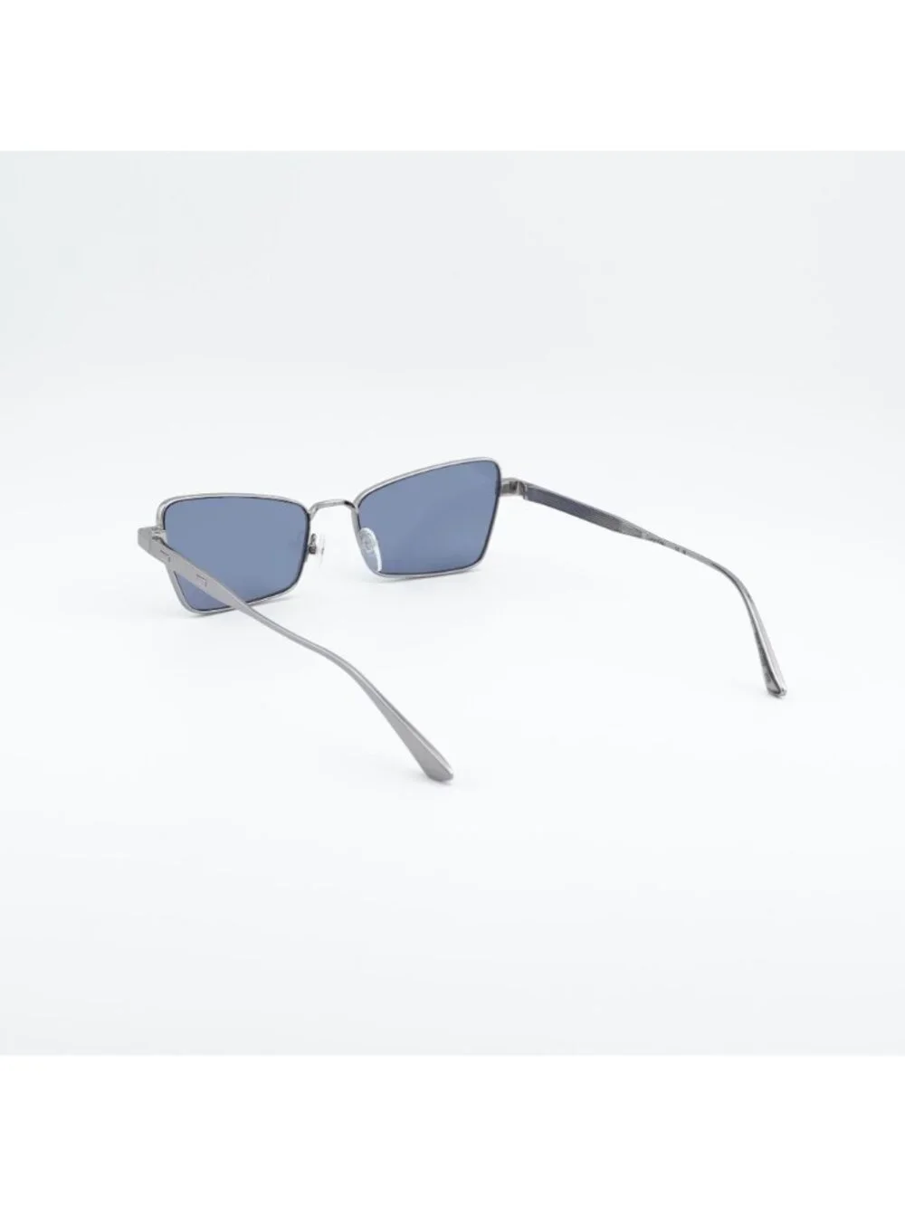 Calvin Klein CK24110S 014 Sunglasses Gunmetal Butterfly Frame, Blue Lenses